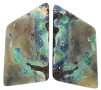 Boulder Opal Pair
~ ID#00818