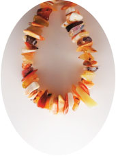 Mex Fire Opal Matrix Beads 09400008
~ ID#16345