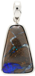 Boulder Opal & SS Pendant
~ ID#18286