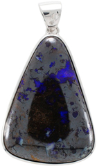 Boulder Opal & SS Pendant
~ ID#18289
