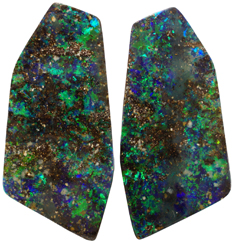 Boulder Opal Pair
~ ID#27441