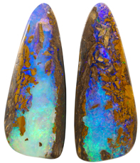 Boulder Opal Pair
~ ID#27445