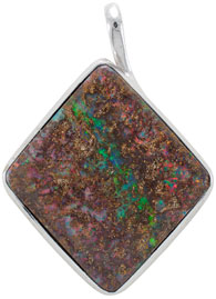 Boulder Opal SS Pendant
~ ID#30717